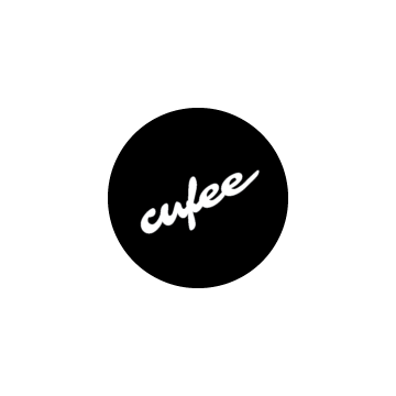 Szkic koło logo Cufee Studio Graficzne