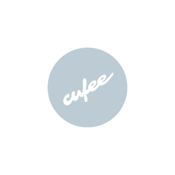 Szkic koło logo Cufee Studio Graficzne